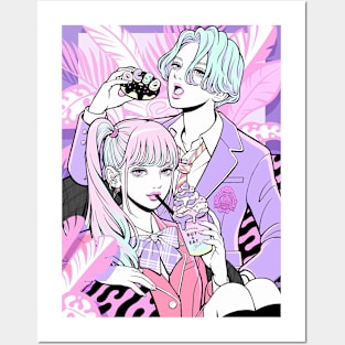 Candy Couple Posters and Art